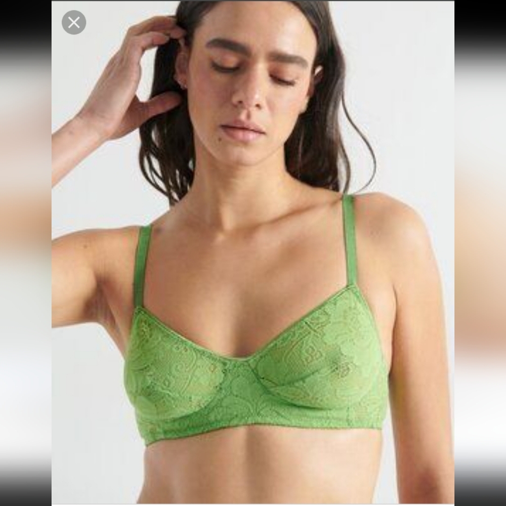 Araks Tamara Bralette / Sz: Medium In Light Green View 2